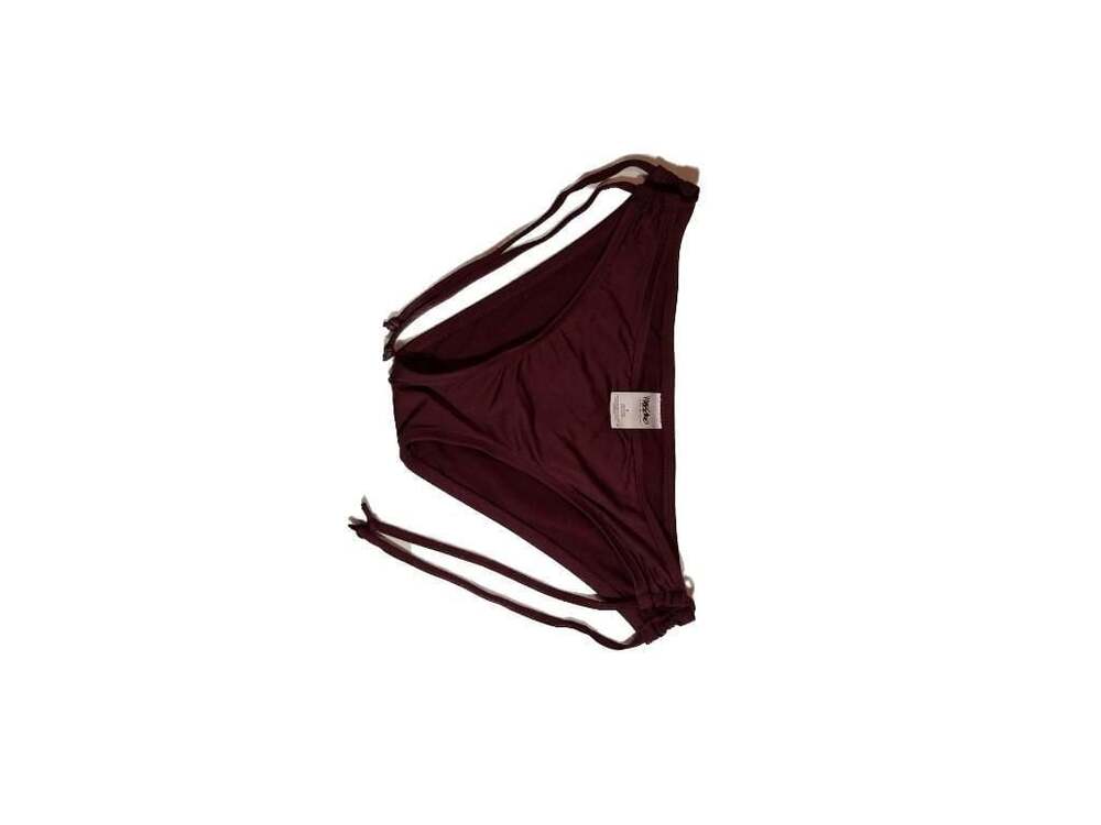 Mossimo Women's Size M Maroon Bikini Swim Bottoms